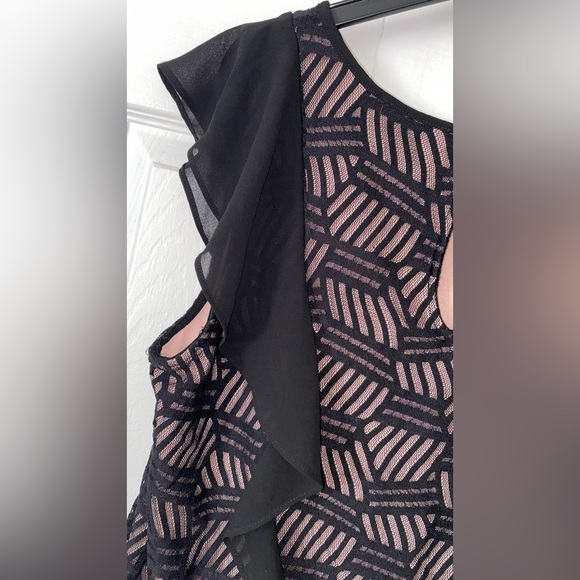 RW & CO pink and black top for women size MEDIUM - Picture 6 of 7